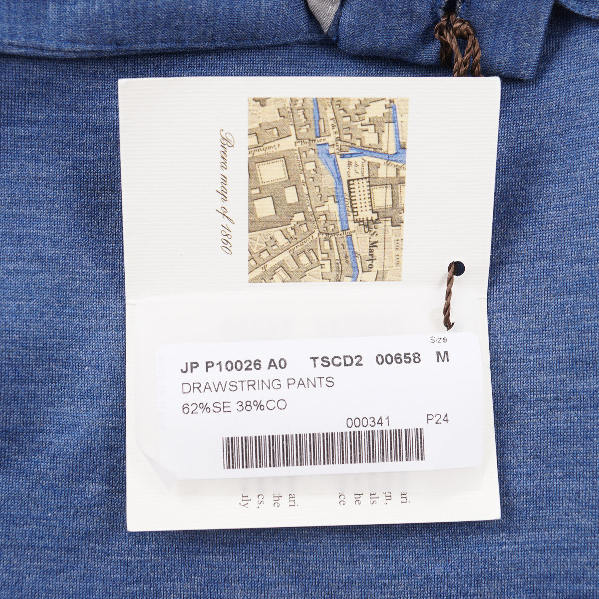 Maurizio Baldassari Silk-Cotton Jogger Pants - Top Shelf Apparel