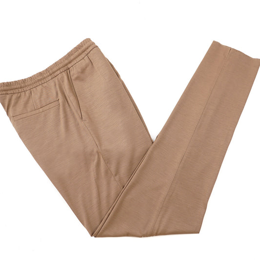 Maurizio Baldassari Jersey Wool Jogger Pants