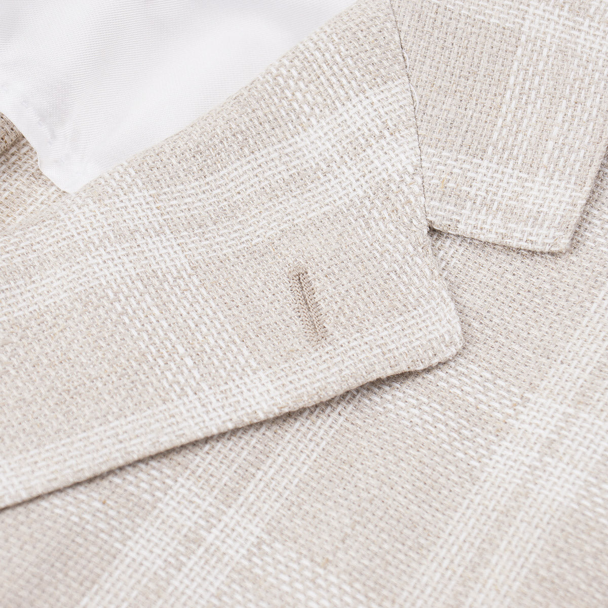 Maurizio Baldassari Woven Linen 'Soft Jacket'