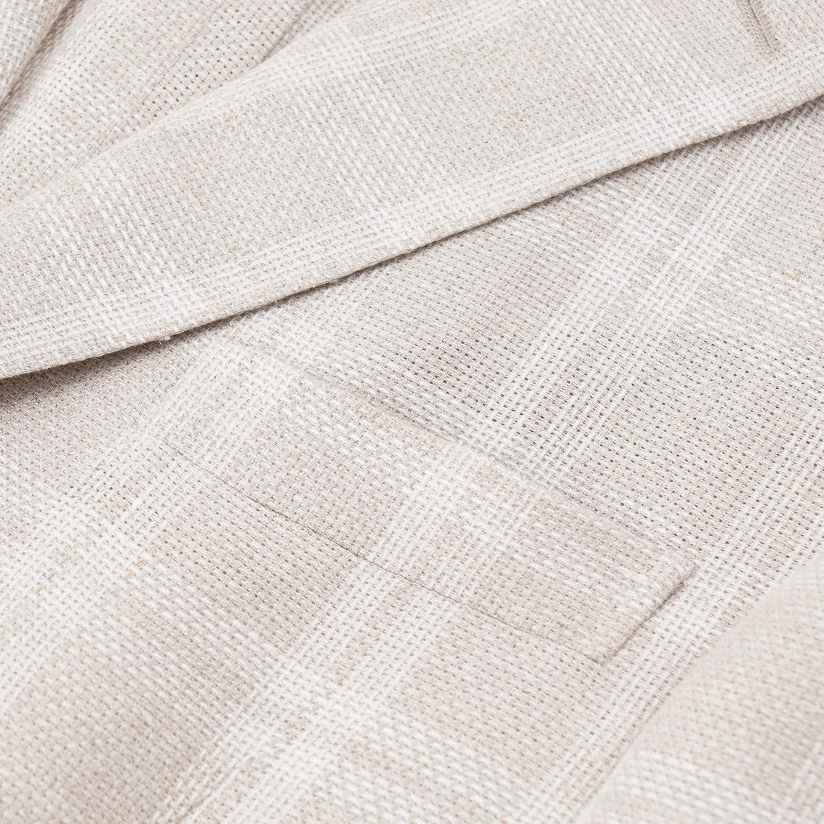 Maurizio Baldassari Woven Linen 'Soft Jacket'