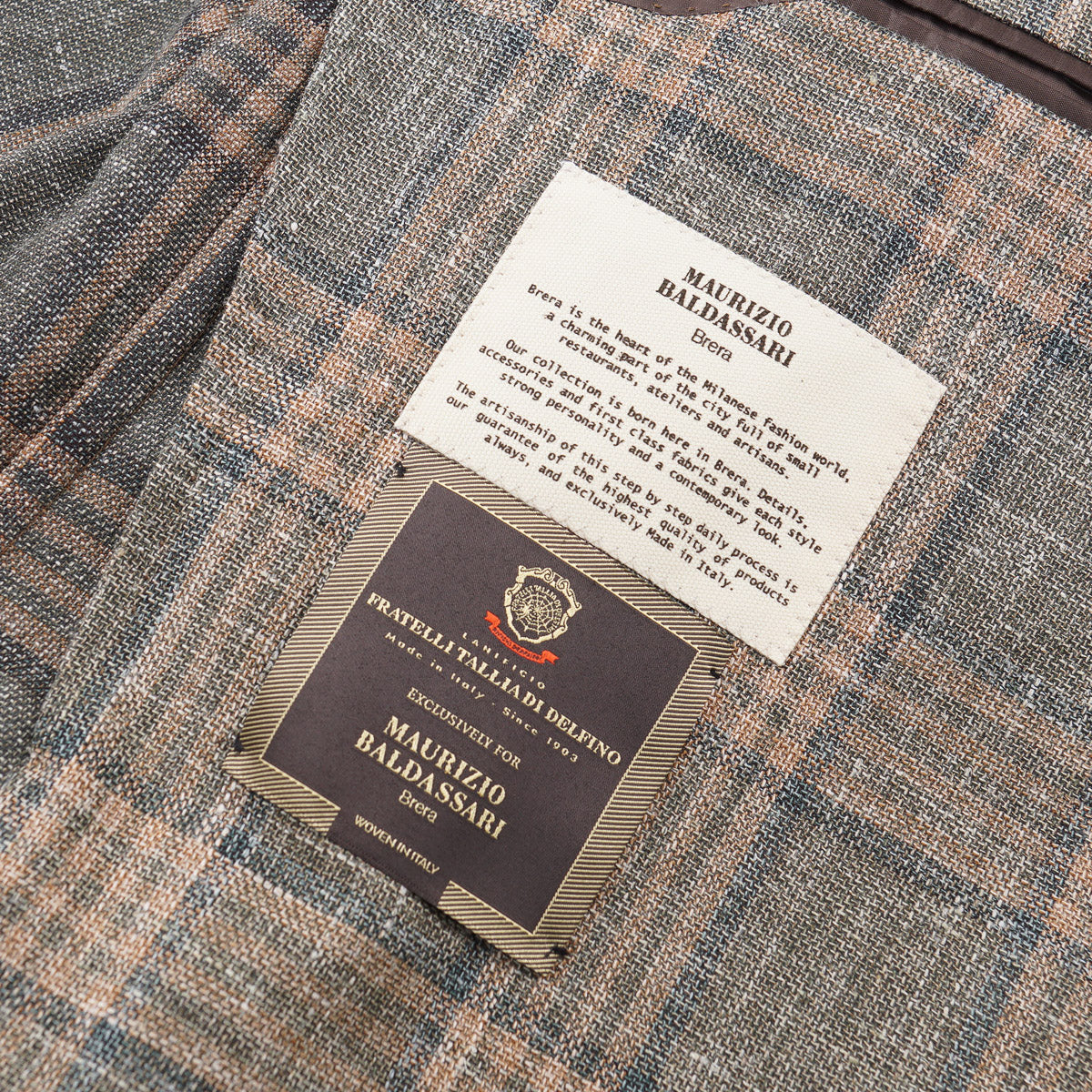 Maurizio Baldassari Wool-Blend 'Soft Jacket' - Top Shelf Apparel