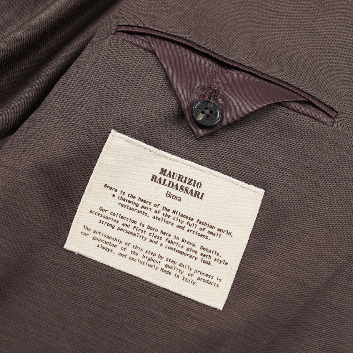 Maurizio Baldassari Jersey Wool 'Soft Jacket'