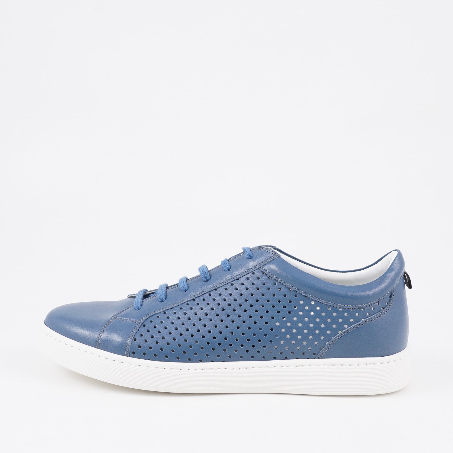 Kiton Perforated Calf Leather Sneakers - Top Shelf Apparel