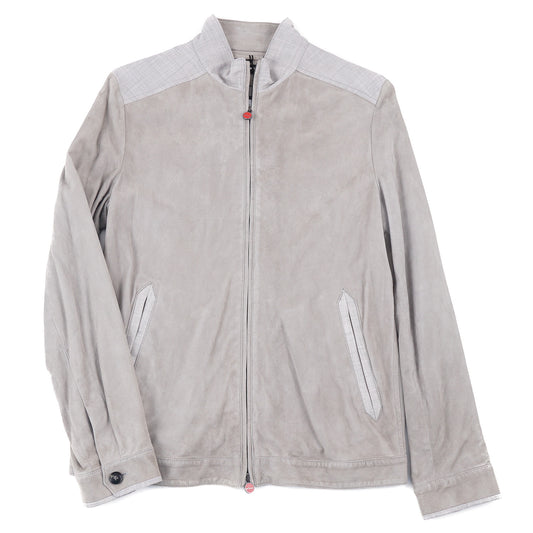 Kiton Suede and Cashmere Bomber Jacket - Top Shelf Apparel