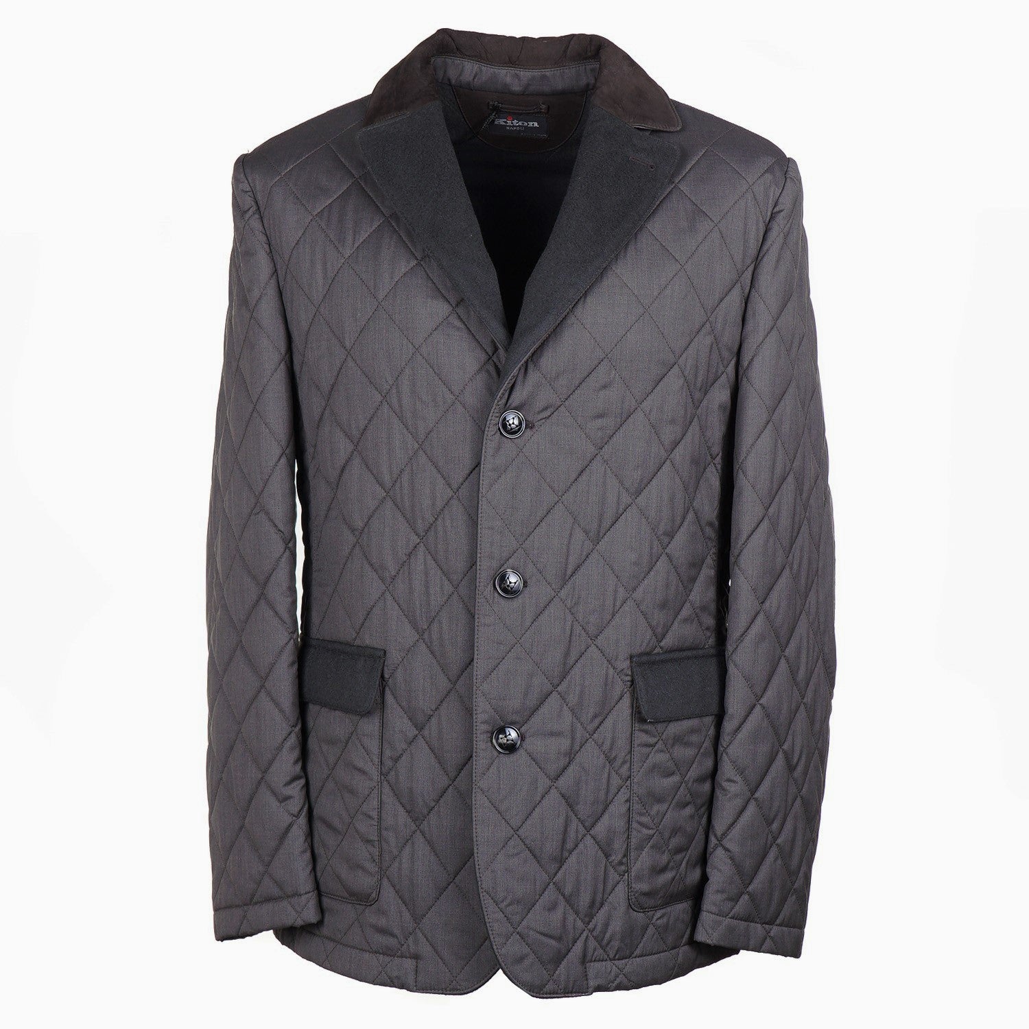 Kiton Quilted Jacket with Cashmere Lining - Top Shelf Apparel