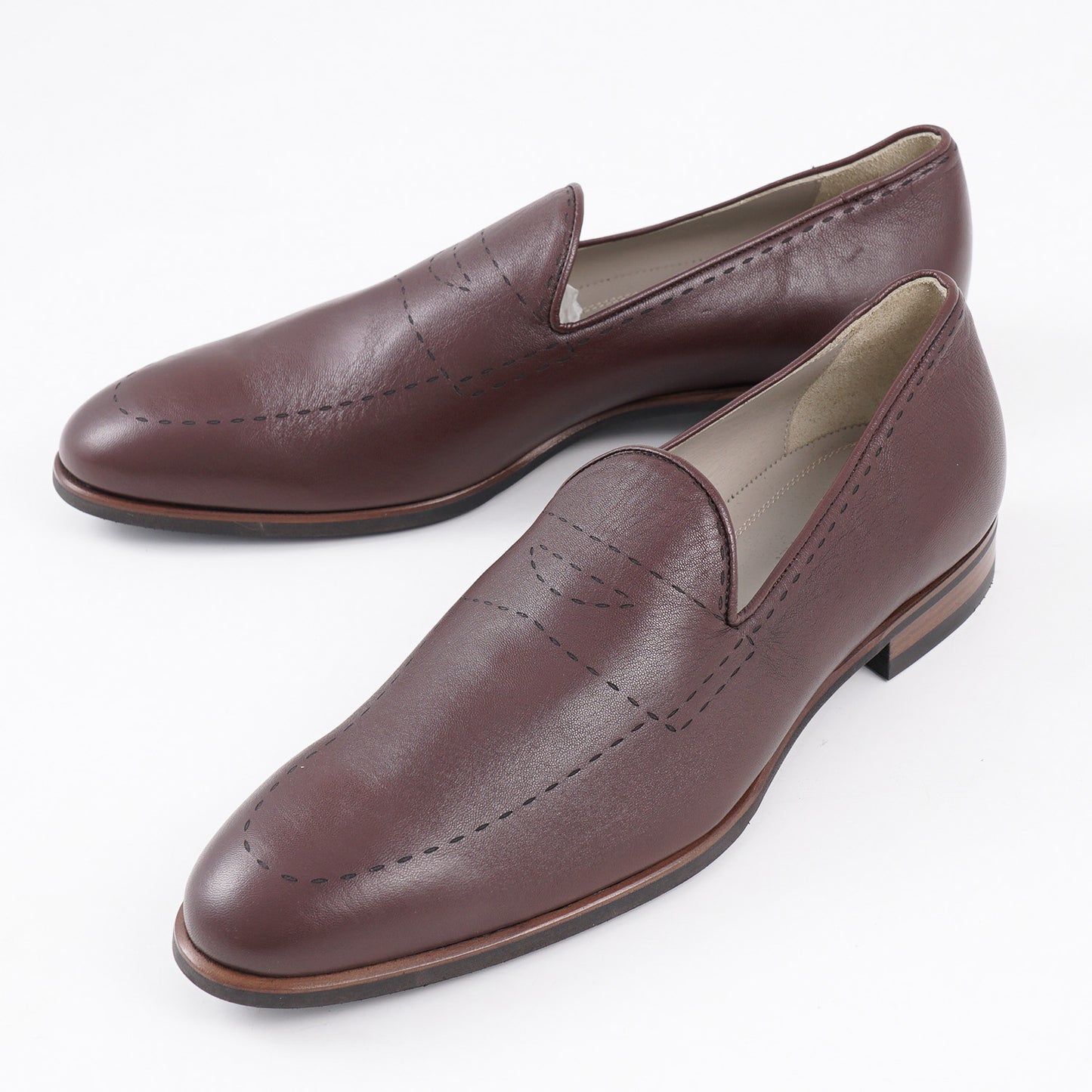 Kiton Soft Goatskin Leather Loafer - Top Shelf Apparel