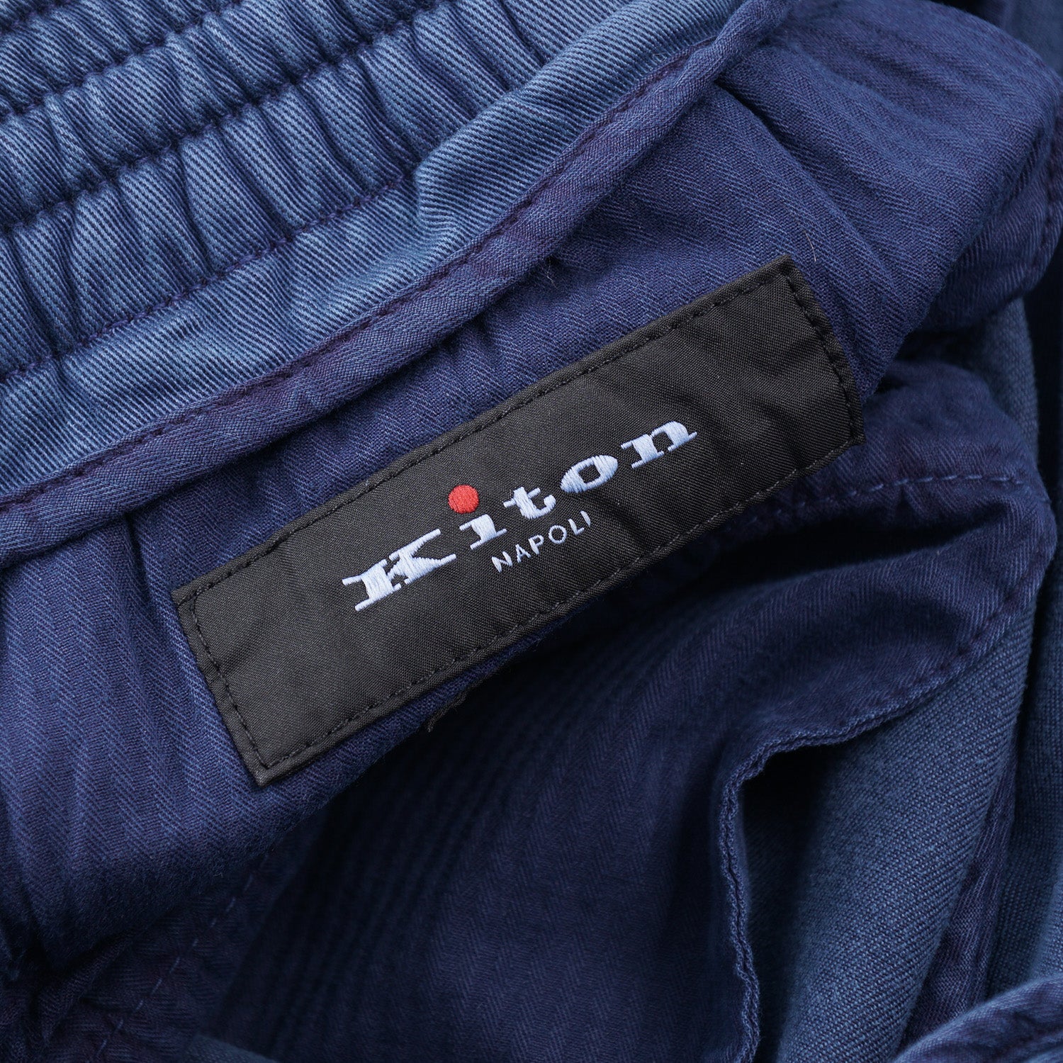 Kiton Stretch Cotton-Blend Jogger Pants - Top Shelf Apparel
