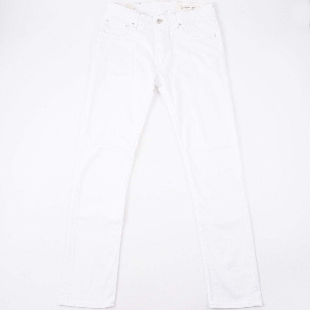 Handpicked 'Ravello' White Denim Jeans - Top Shelf Apparel