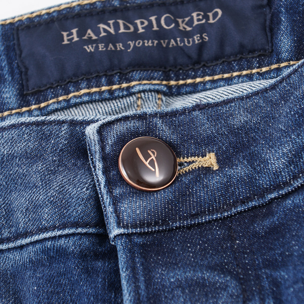 Handpicked 'Orvieto' Slim-Fit Distressed Denim Jeans - Top Shelf Apparel