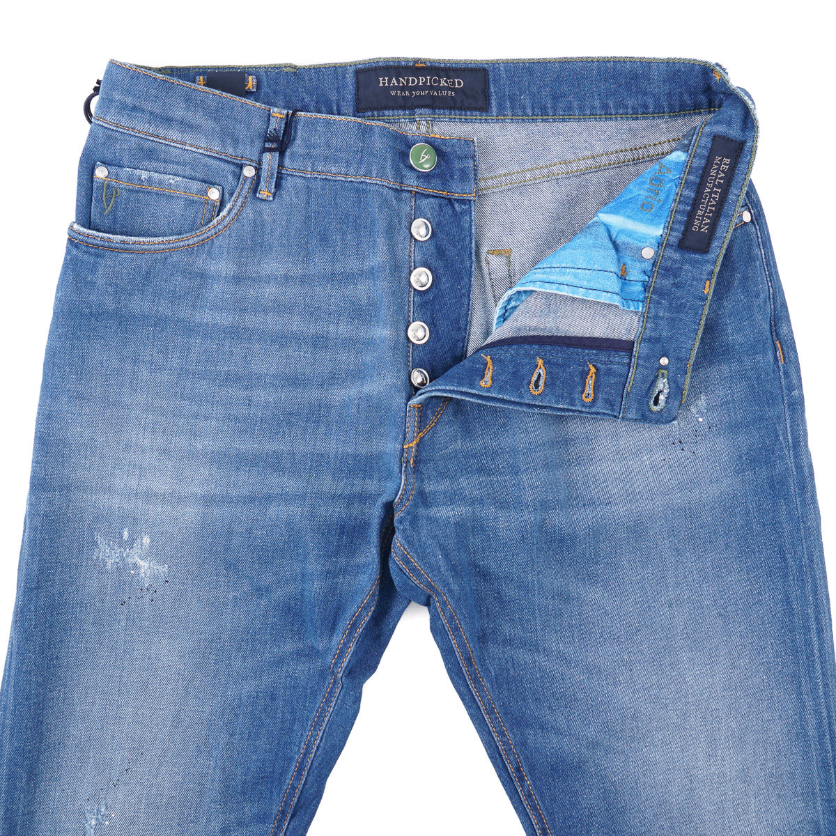 Handpicked 'Adria' Regular-Fit Distressed Jeans - Top Shelf Apparel