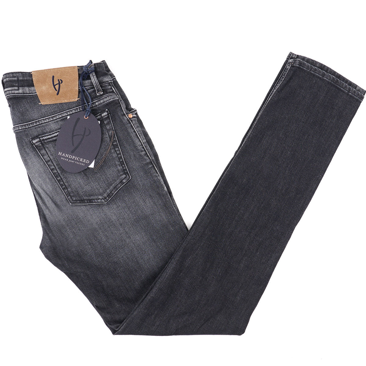 Handpicked 'Ravello' Slim-Fit Denim Jeans - Top Shelf Apparel