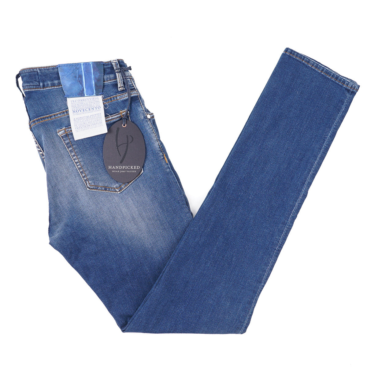 Handpicked 'Ravello' Slim-Fit Denim Jeans - Top Shelf Apparel