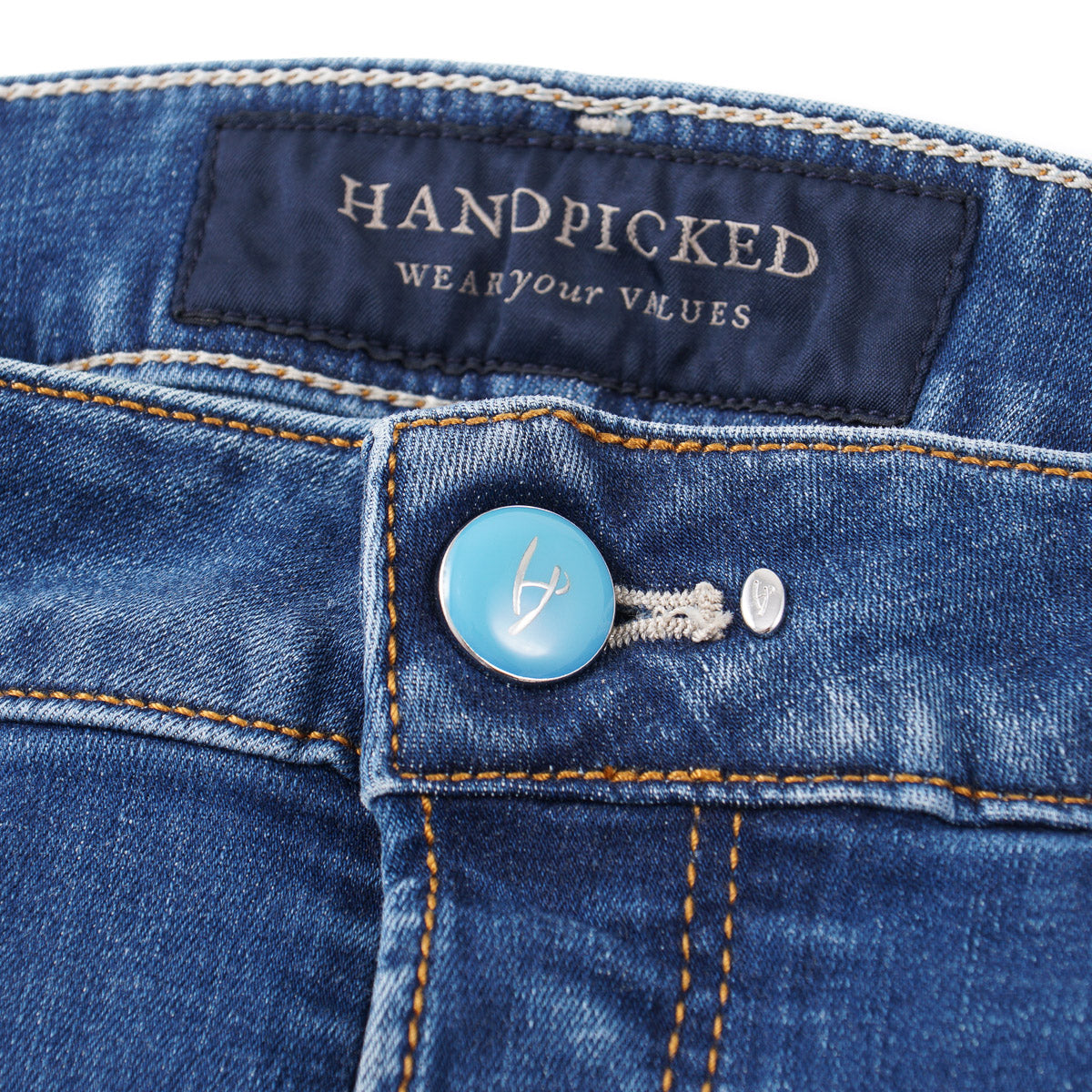 Handpicked 'Ravello' Slim-Fit Denim Jeans - Top Shelf Apparel