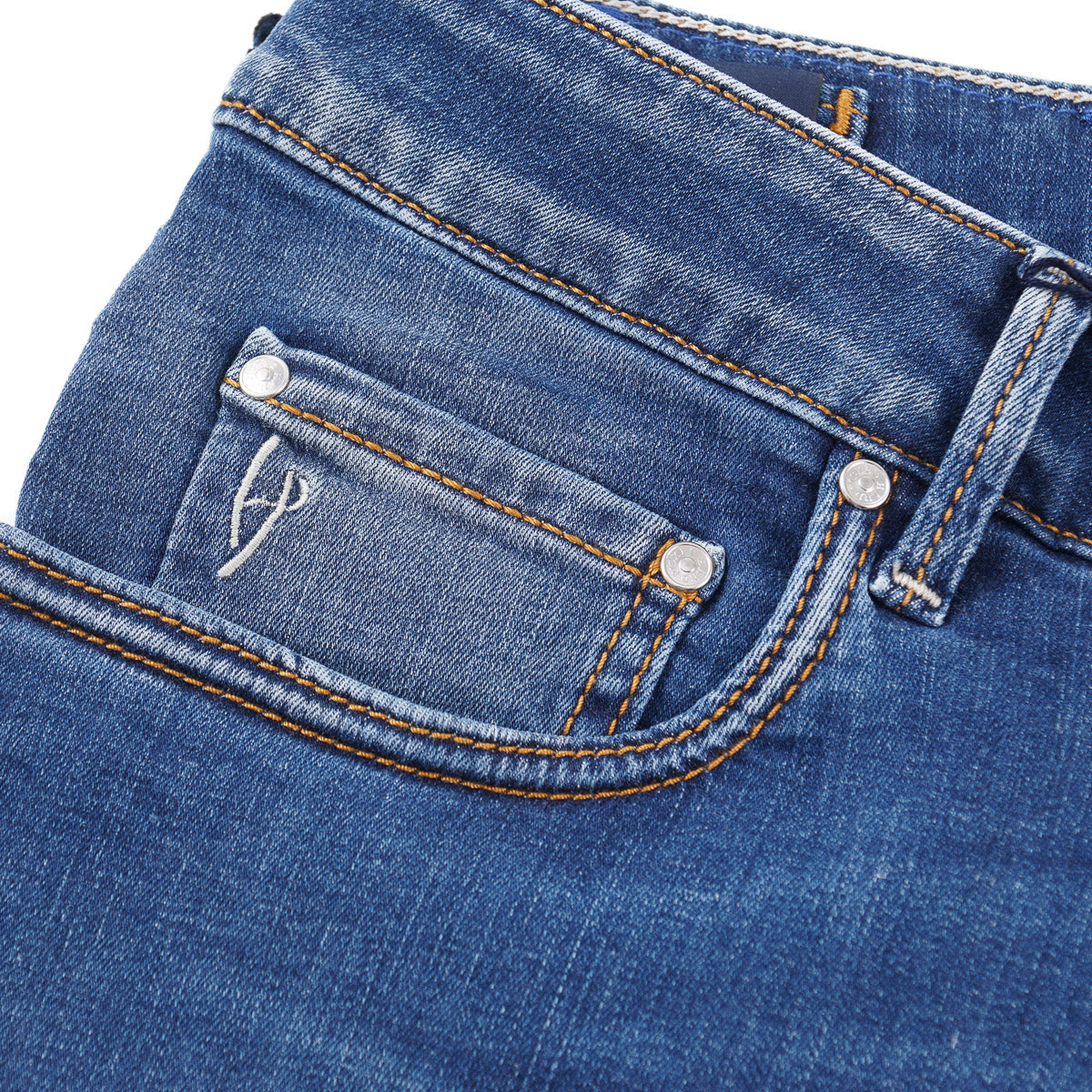 Handpicked 'Ravello' Slim-Fit Denim Jeans - Top Shelf Apparel