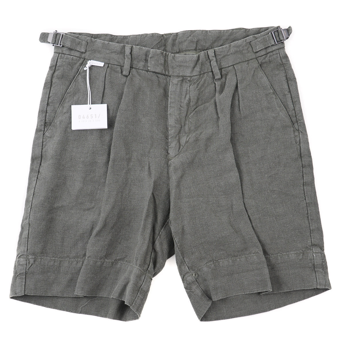 04651 / A Trip in a Bag Linen Bermuda Shorts - Top Shelf Apparel