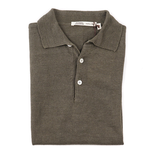 Maurizio Baldassari Linen Polo Shirt