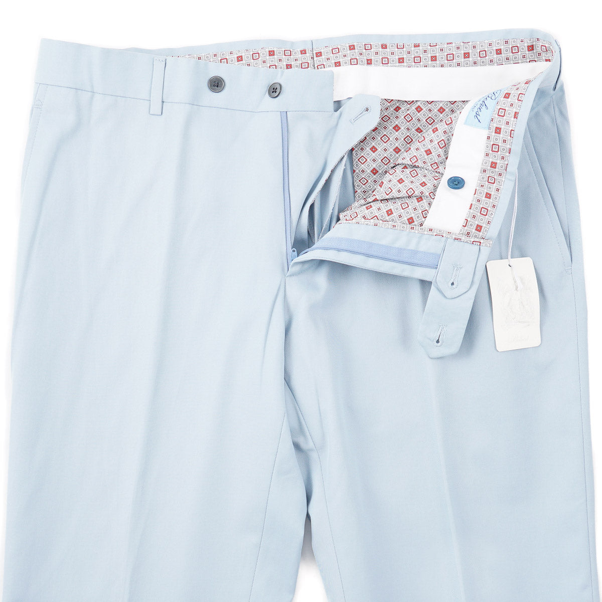 Belvest Tailored-Fit Cotton Pants - Top Shelf Apparel