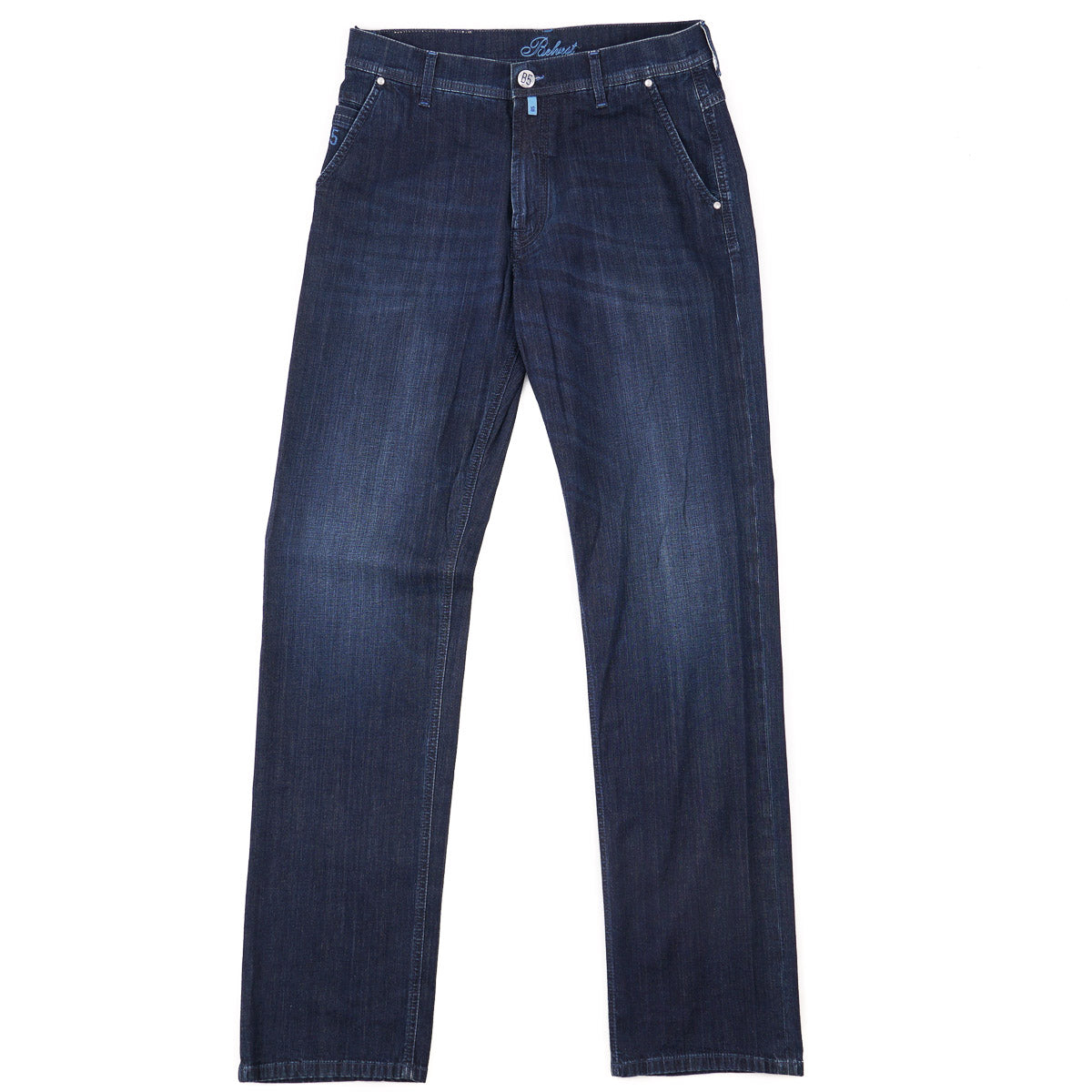 Belvest Regular Straight Fit Denim Jeans - Top Shelf Apparel