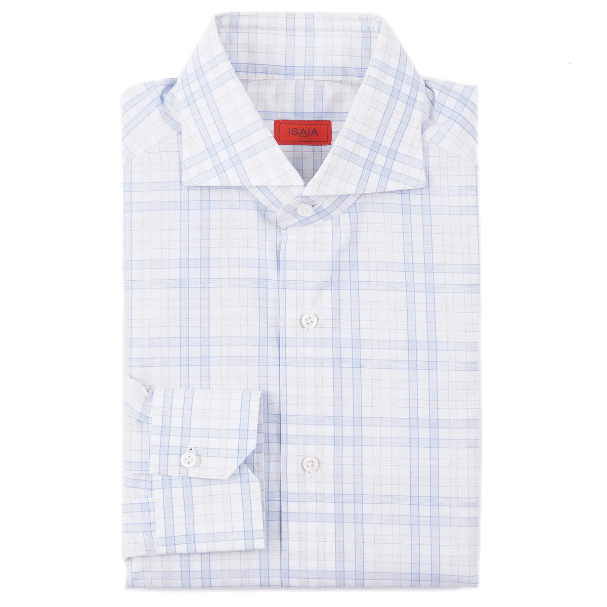Isaia Tailored-Fit 'Mix' Cotton Shirt