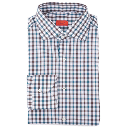 Isaia Tailored-Fit 'Mix' Cotton Shirt