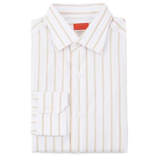 Isaia Tailored-Fit 'Mix' Cotton Shirt