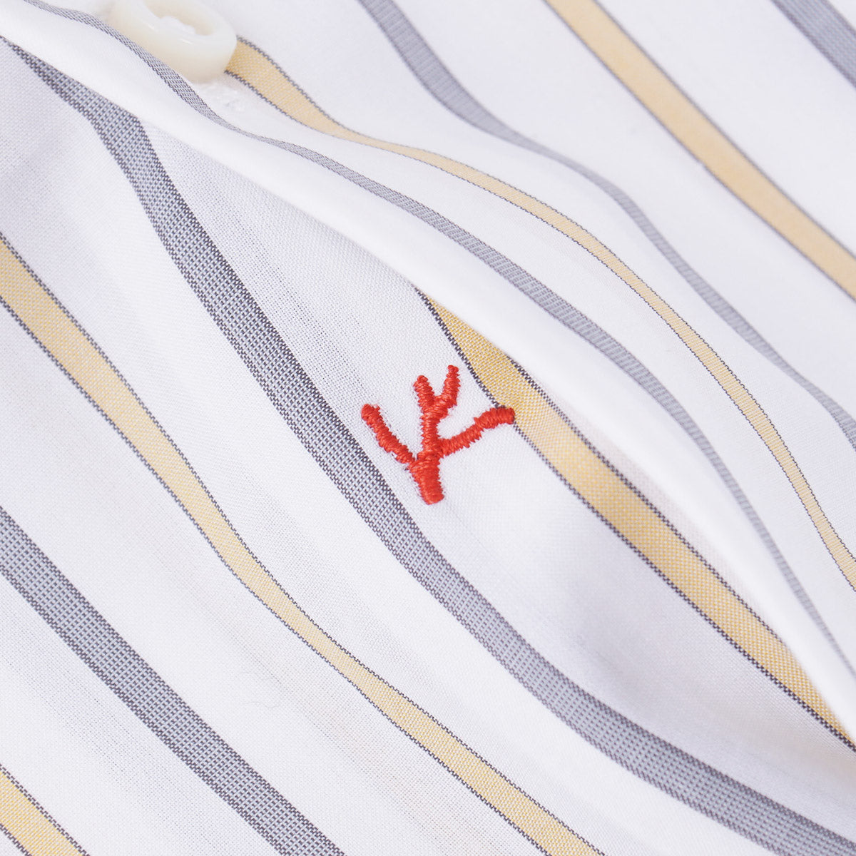Isaia Tailored-Fit 'Mix' Cotton Shirt