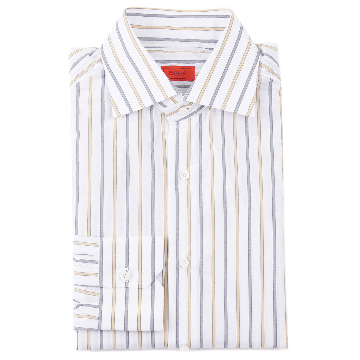 Isaia Tailored-Fit 'Mix' Cotton Shirt