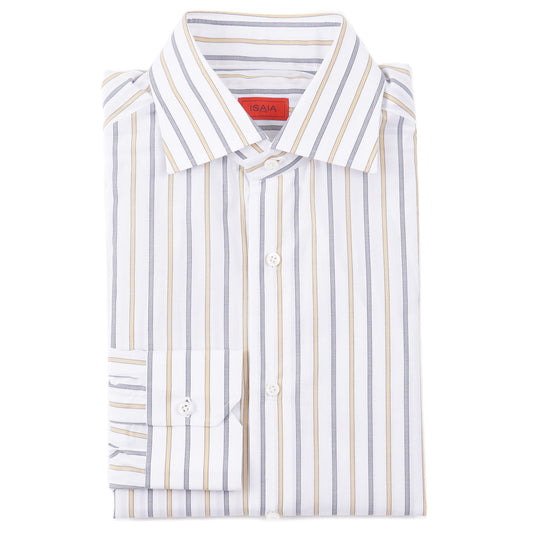 Isaia Tailored-Fit 'Mix' Cotton Shirt