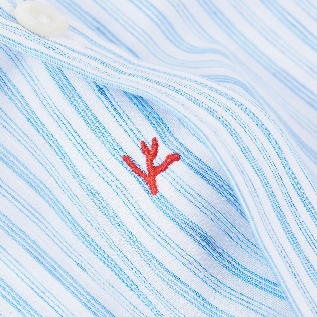 Isaia Extrafine Cotton and Linen Shirt