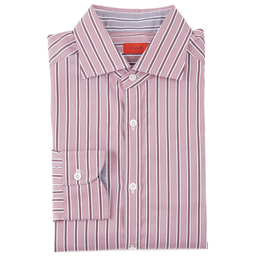 Isaia Tailored-Fit 'Mix' Cotton Shirt