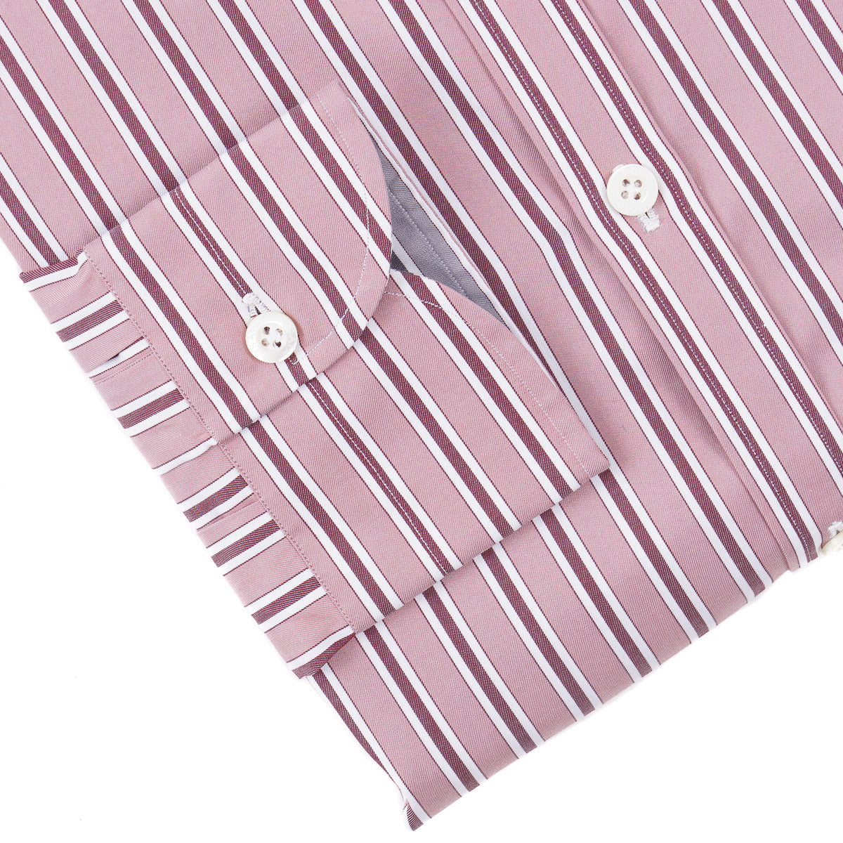 Isaia Tailored-Fit 'Mix' Cotton Shirt
