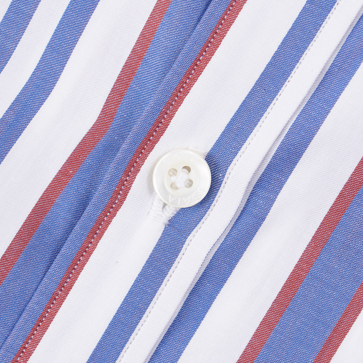 Isaia Tailored-Fit 'Mix' Cotton Shirt