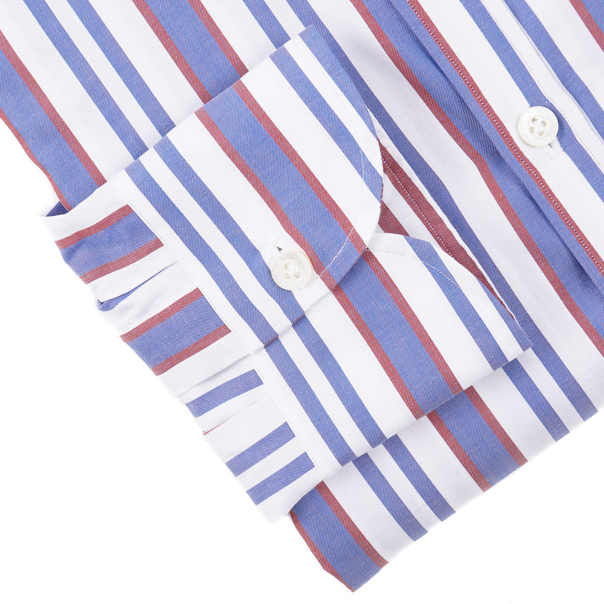 Isaia Tailored-Fit 'Mix' Cotton Shirt