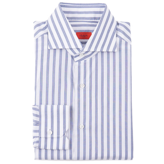 Isaia Lightweight Cotton Dress Shirt