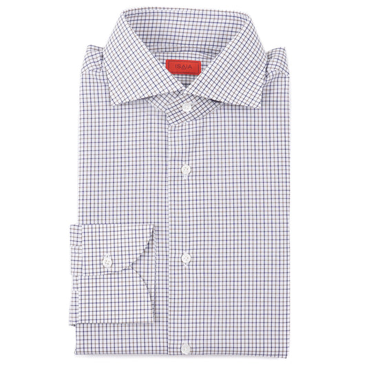 Isaia Tailored-Fit Cotton Dress Shirt