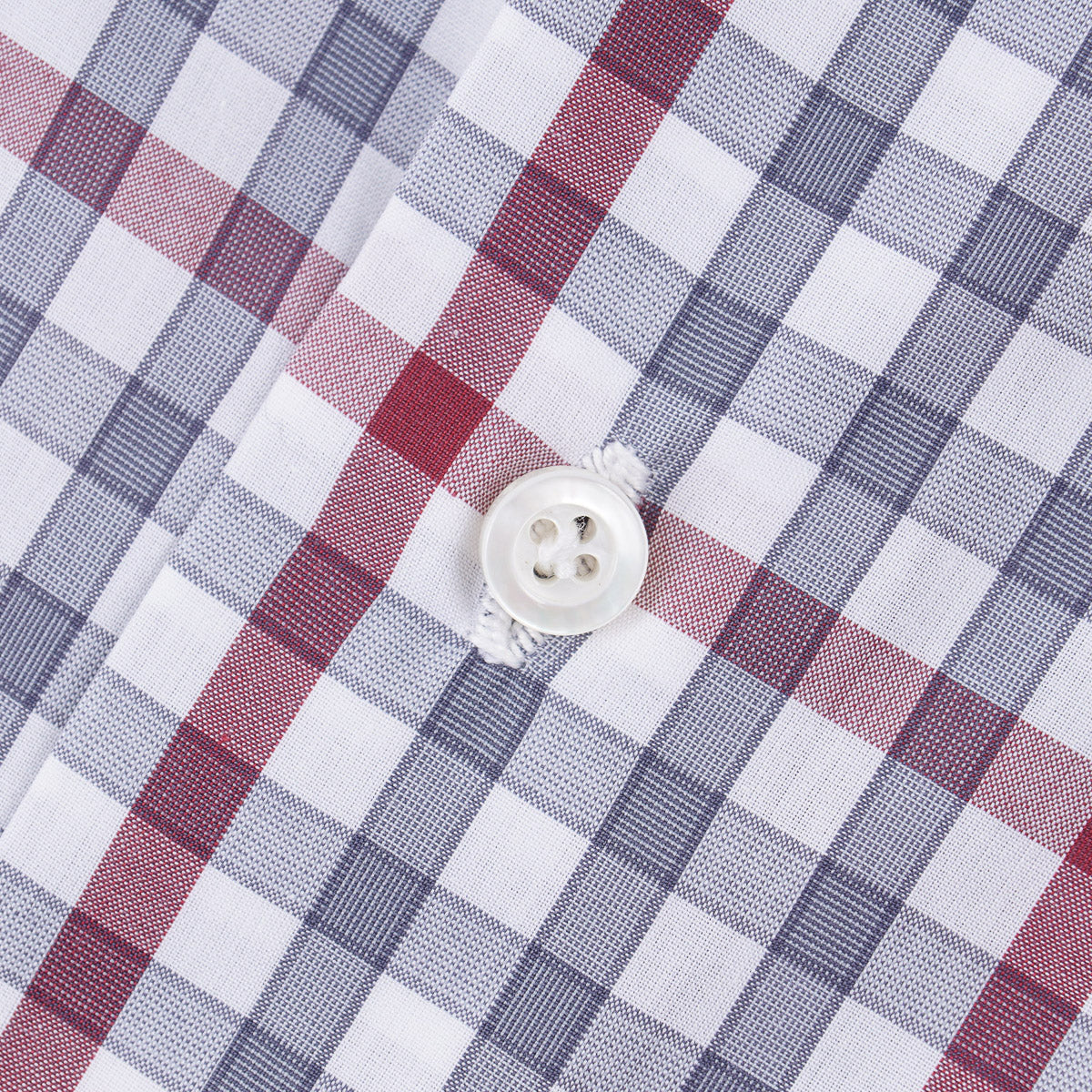 Isaia Tailored-Fit 'Mix' Cotton Shirt