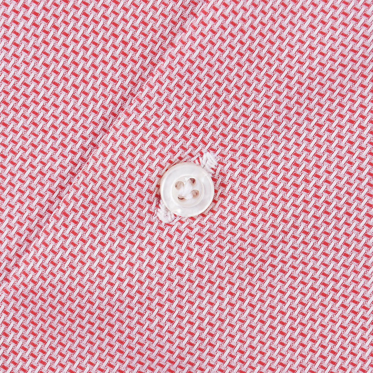 Isaia Tailored-Fit 'Mix' Cotton Shirt - Top Shelf Apparel