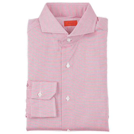 Isaia Tailored-Fit 'Mix' Cotton Shirt - Top Shelf Apparel