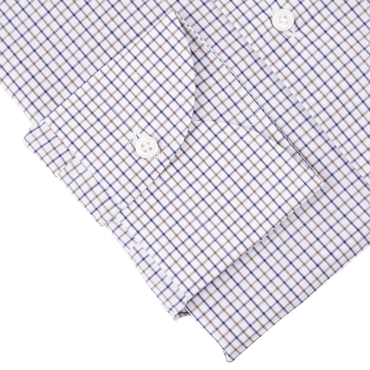 Isaia Tailored-Fit Cotton Dress Shirt