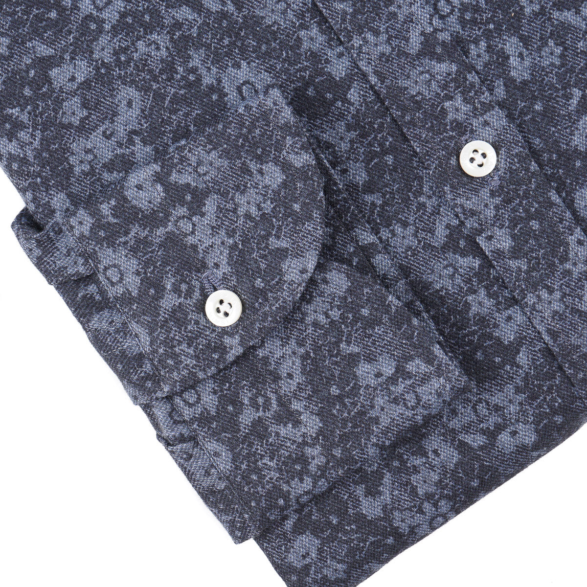 Isaia Floral Patterned Cotton Shirt - Top Shelf Apparel