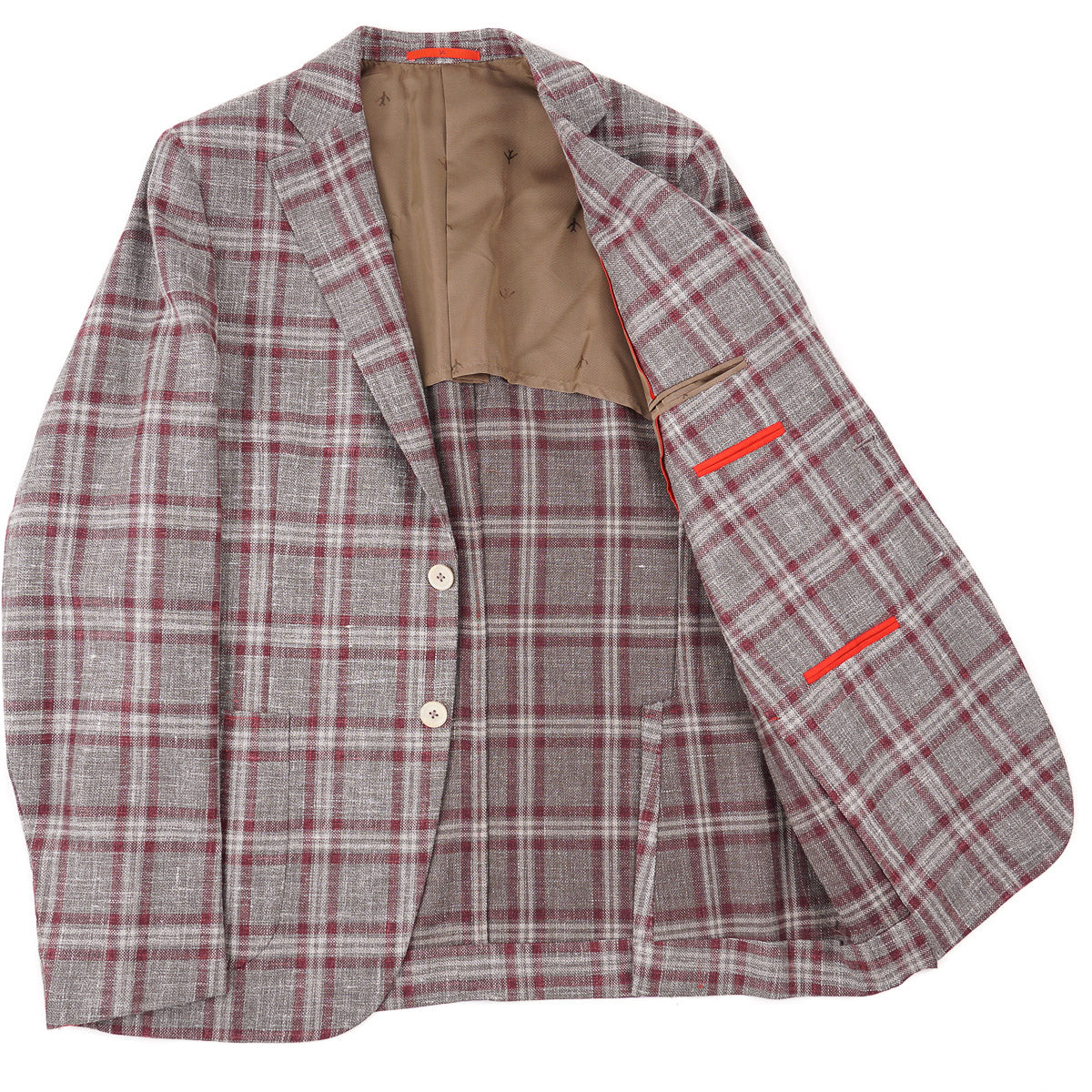 Isaia Slim Wool-Linen-Silk Sport Coat - Top Shelf Apparel