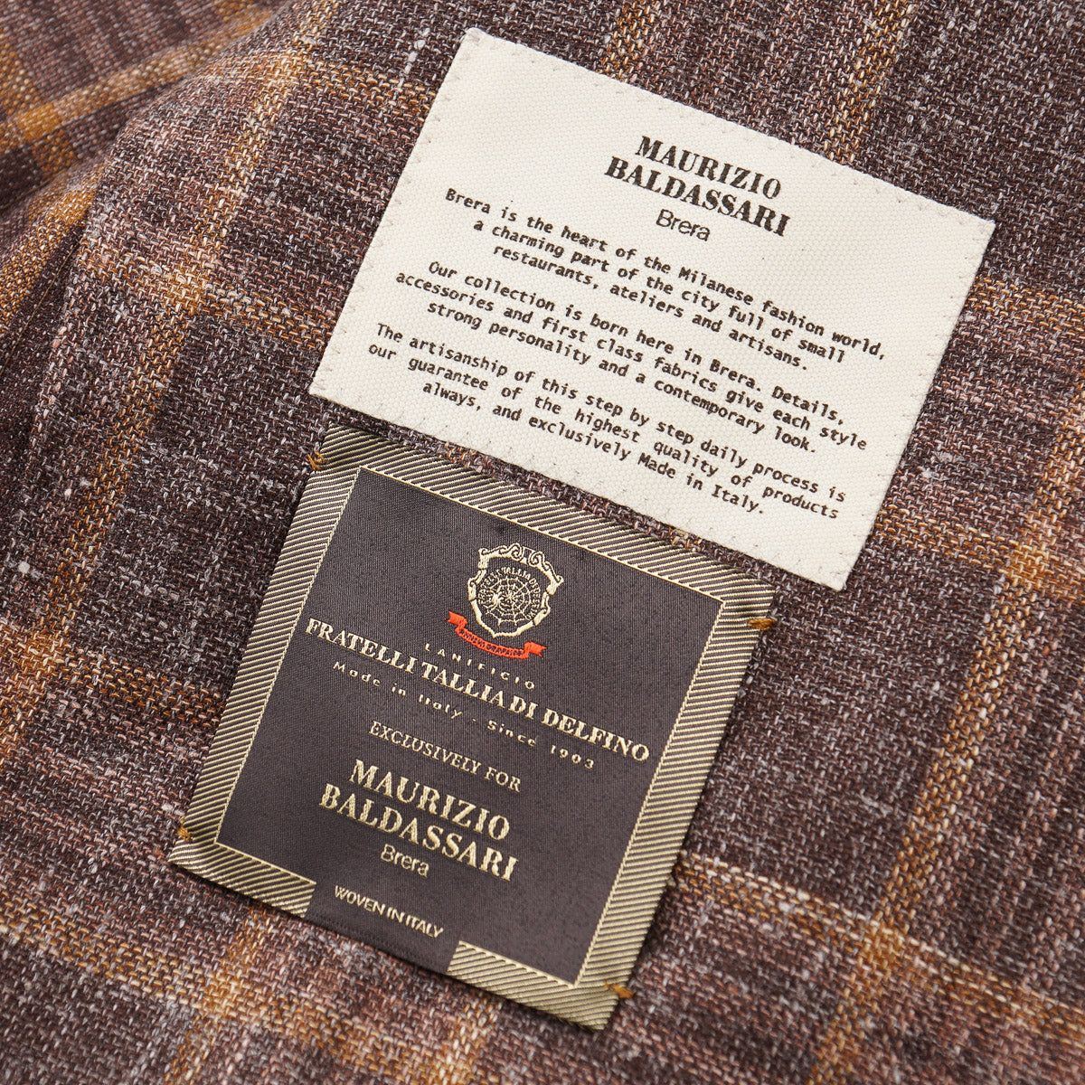 Maurizio Baldassari Wool-Blend 'Soft Jacket' - Top Shelf Apparel