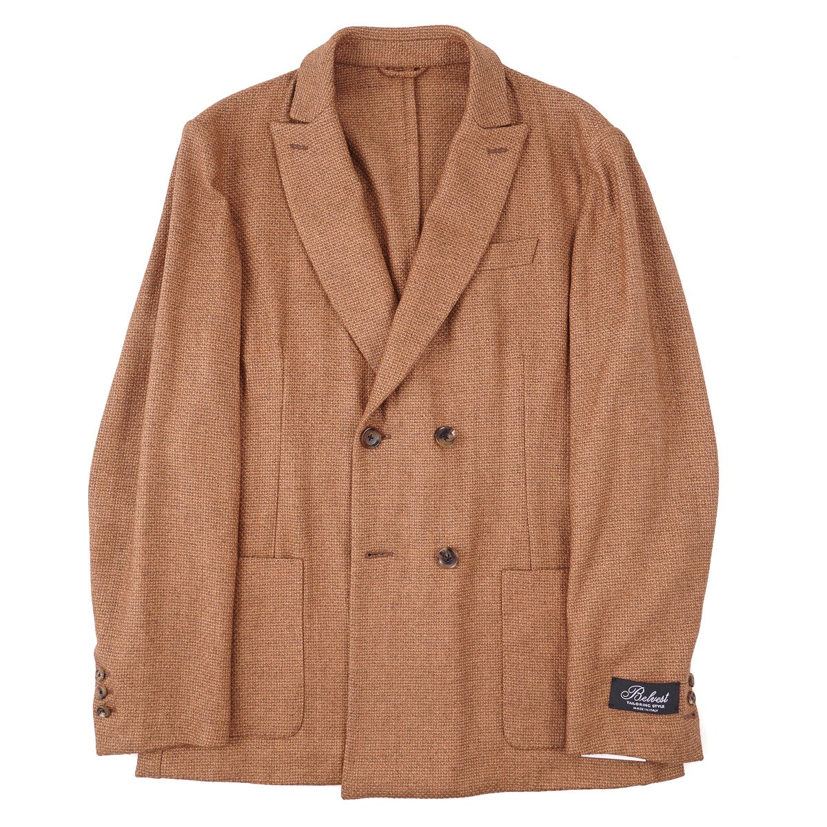 Belvest Woven Cashmere-Silk Sport Coat - Top Shelf Apparel