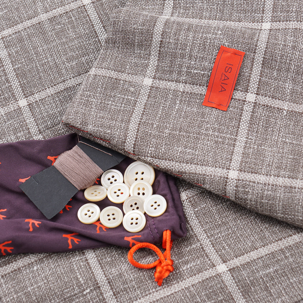 Isaia Slim Wool-Linen-Silk Sport Coat - Top Shelf Apparel