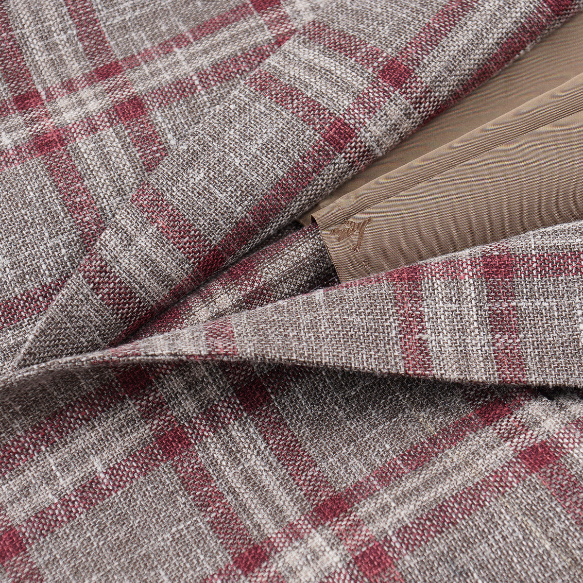 Isaia Slim Wool-Linen-Silk Sport Coat - Top Shelf Apparel
