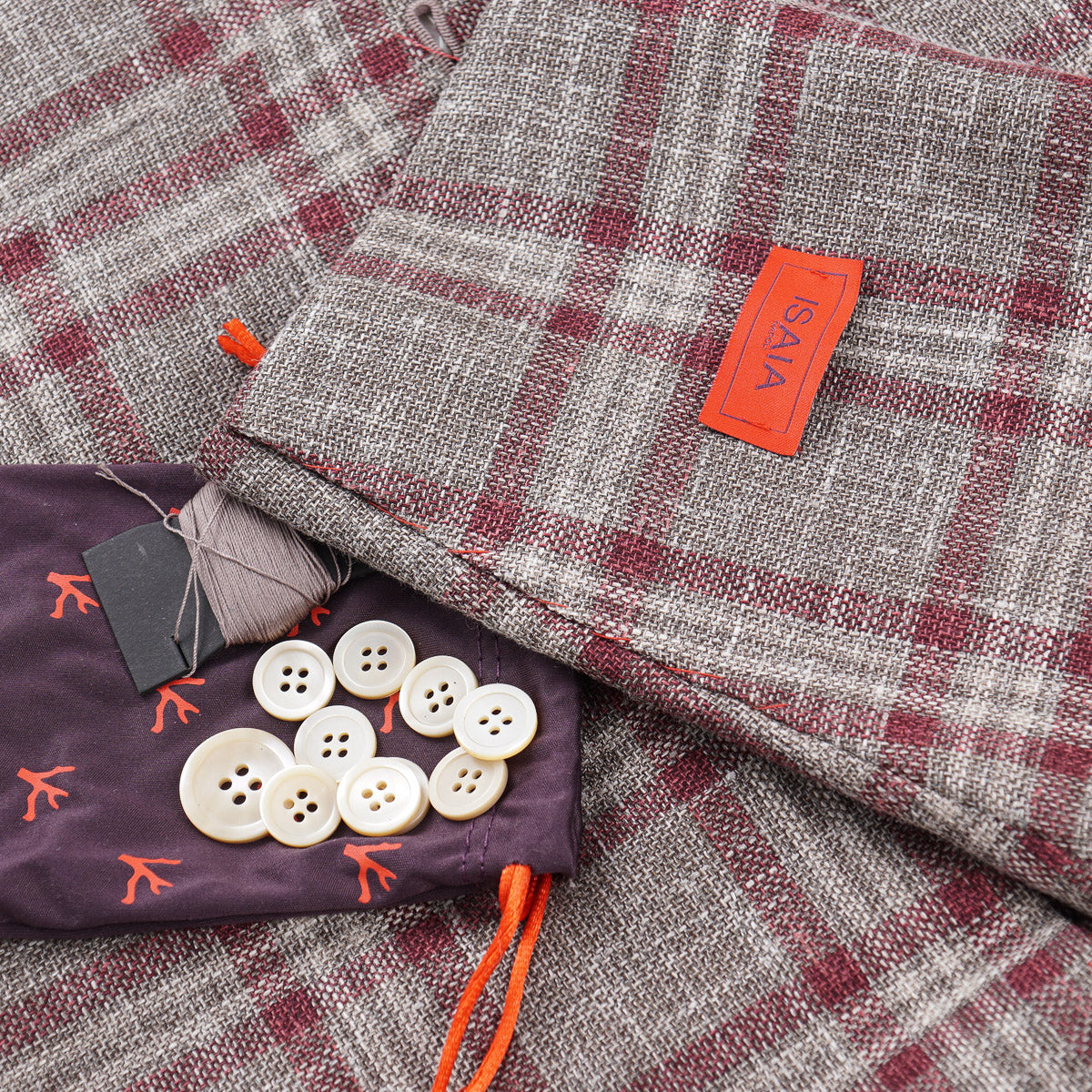 Isaia Slim Wool-Linen-Silk Sport Coat - Top Shelf Apparel