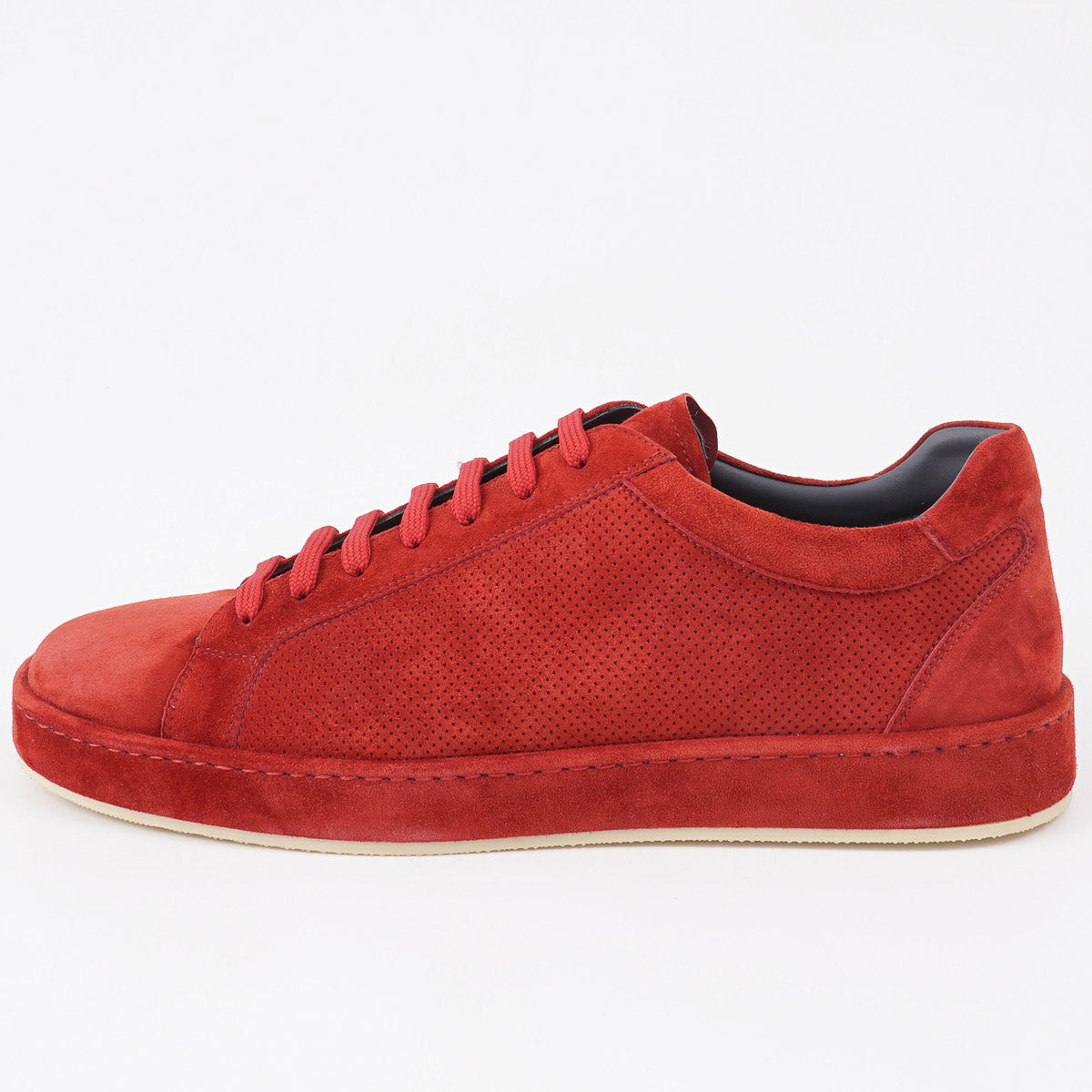 Brett Johnson Perforated Suede Sneakers