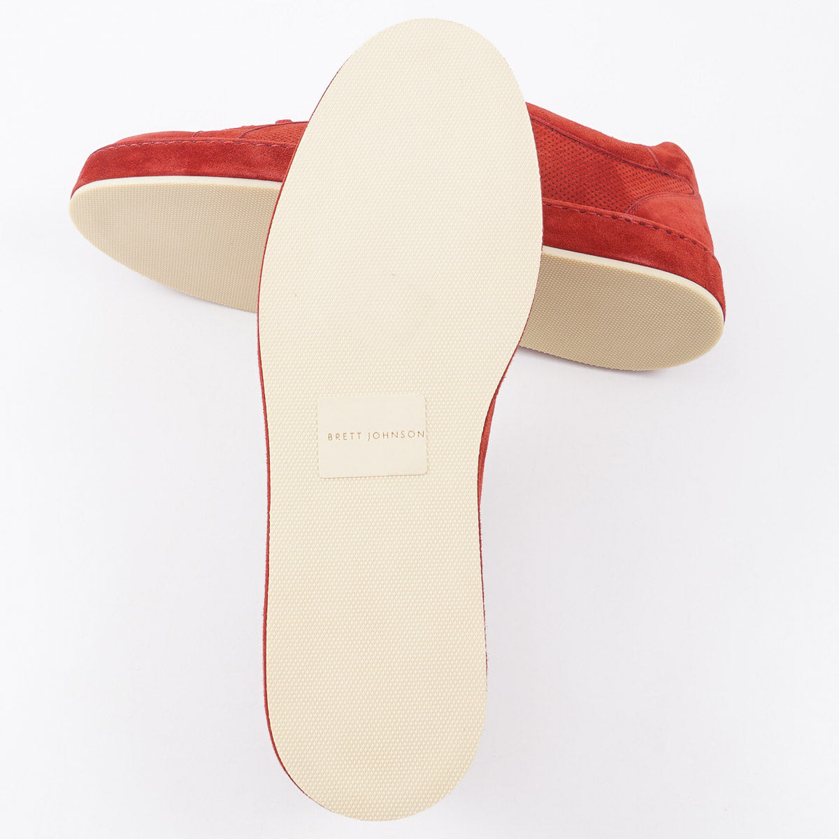 Brett Johnson Perforated Suede Sneakers