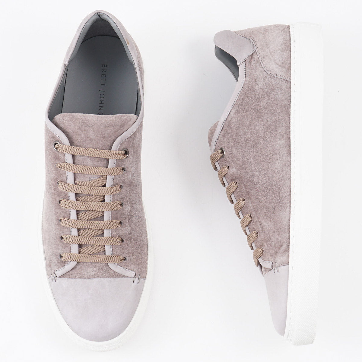 Brett Johnson Suede Low-Top Sneakers