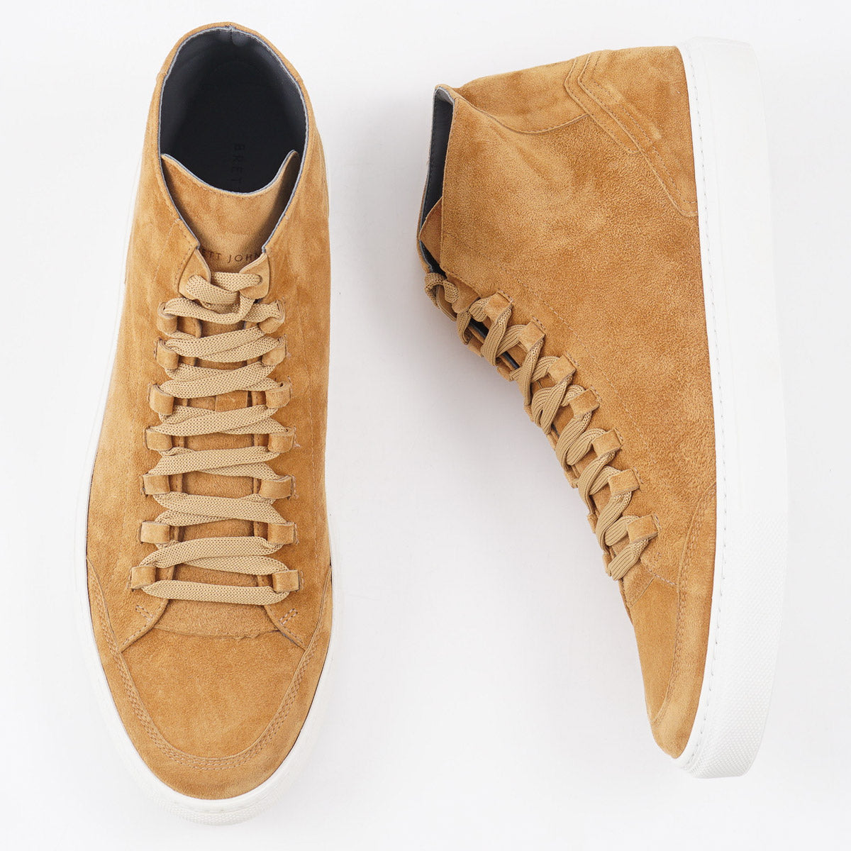 Brett Johnson Suede Mid-Top Sneakers